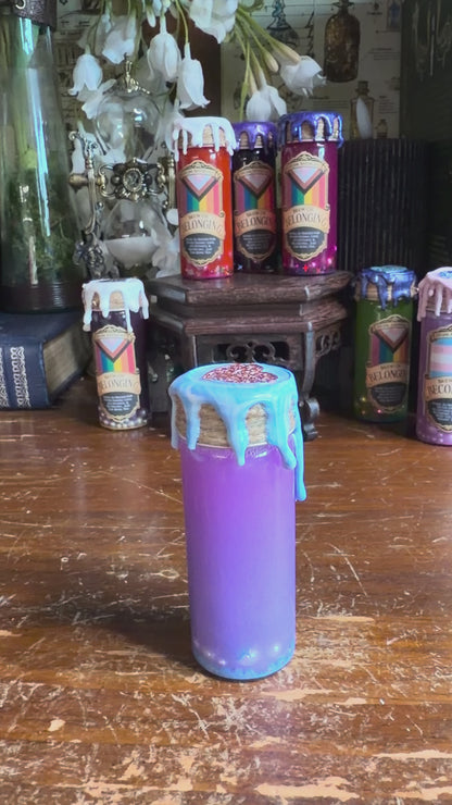 Brew of Becoming Potion | Trans Pride Decor | Transgender Gift | LGBTQ Display Potion