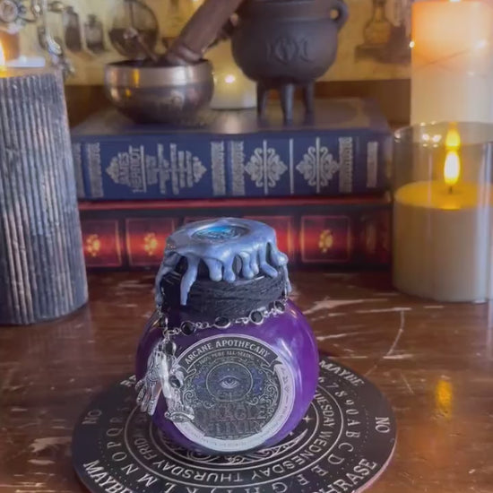 Ask The Oracle Elixir | Decision Making Potion | Fortune Telling Decor | Magic 8 Ball | RPG Prop