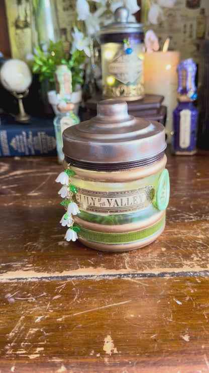 Historical Poison | Lily Of The Valley | Light Up Decorative Poison Apothecary Jar